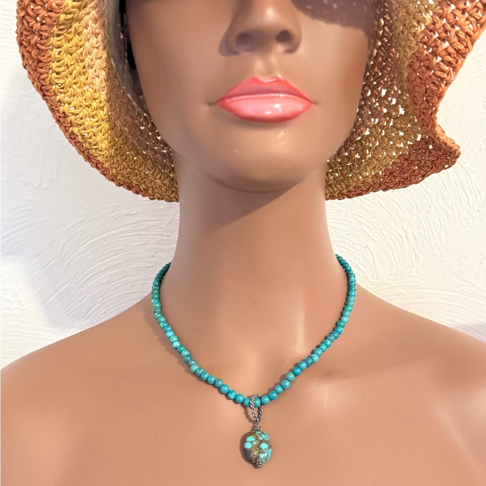Toggle Turquoise Necklace - image 7